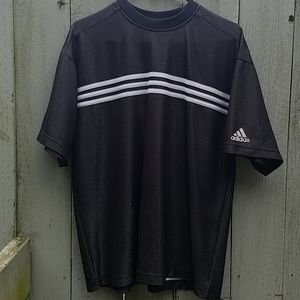 🇺🇦 Vintage Adidas Relaxed Soccer Shirt 90s Y2K New Without Tag
